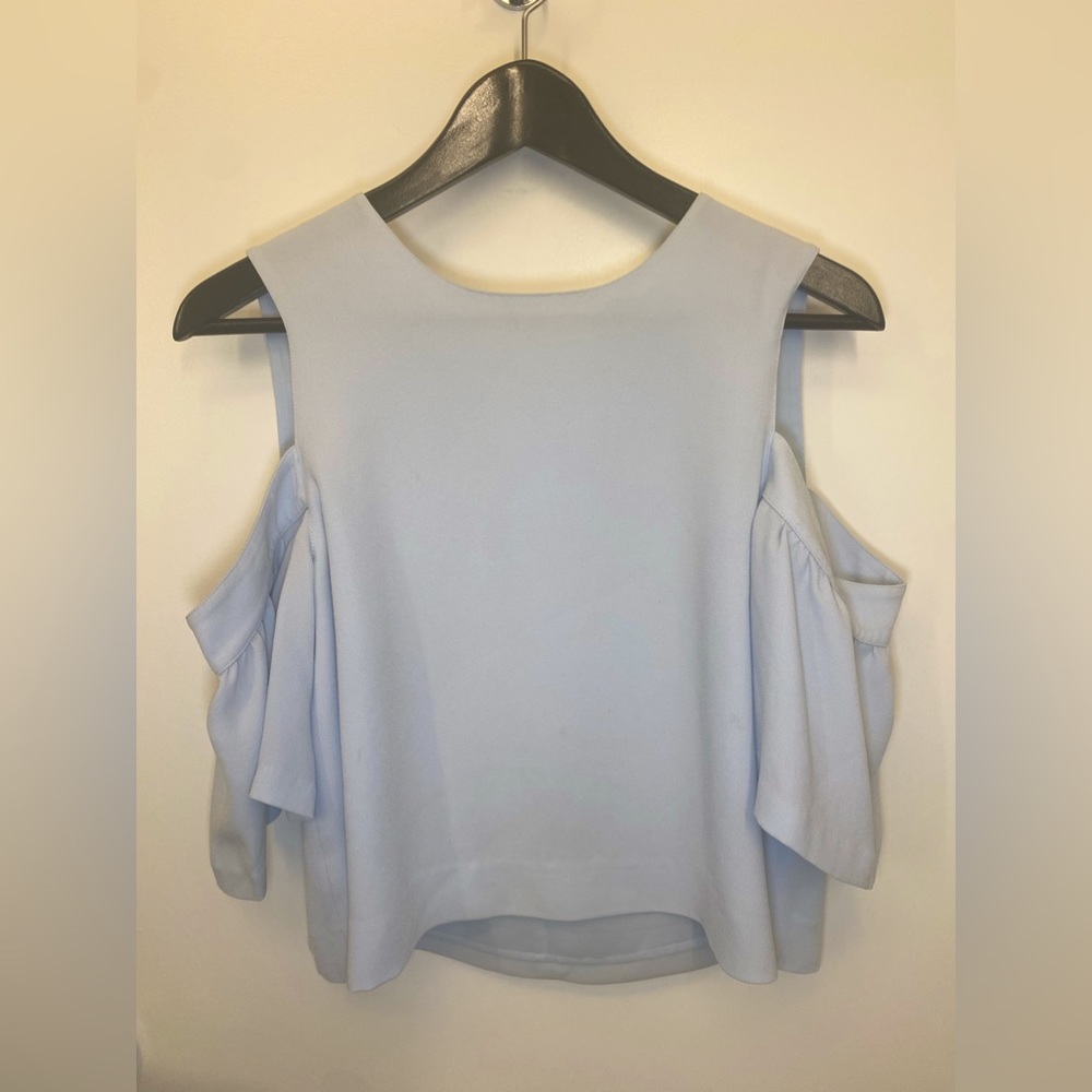 Club Monaco Cold Shoulder Top
